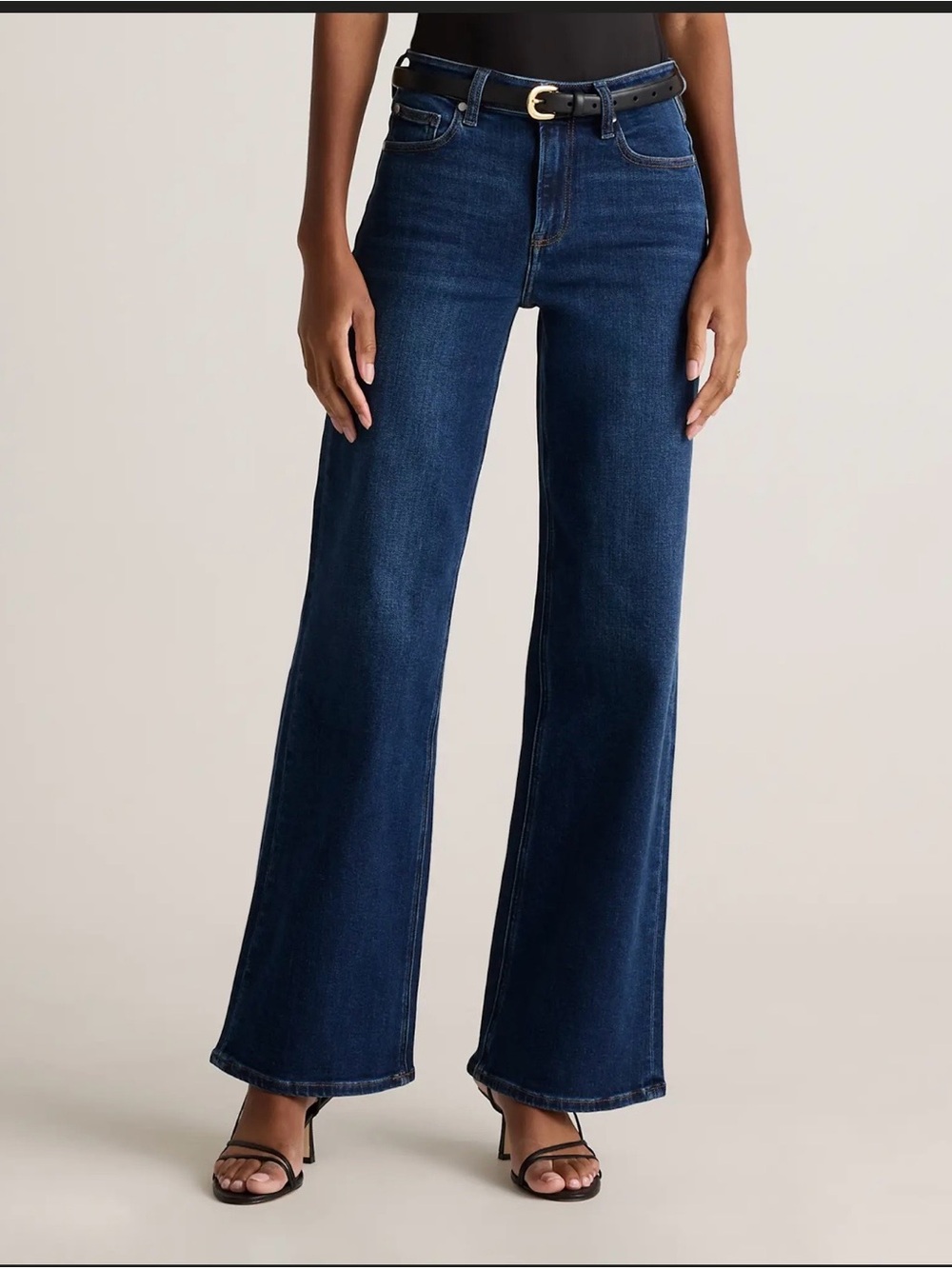 Quince Bella Wide Leg Midnight Blue 28